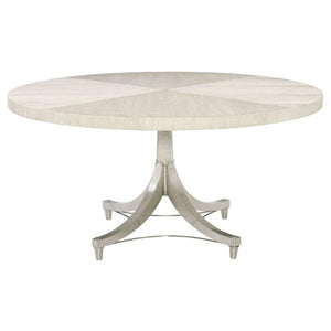 Domaine Blane Round Dining Table Top and Base