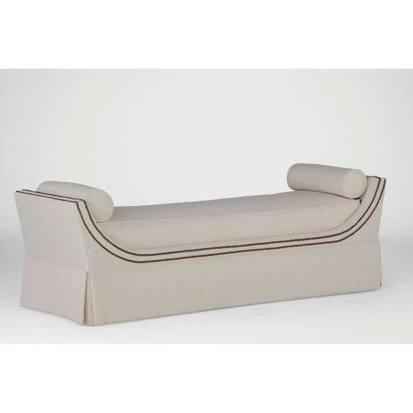 Gayle Bench Large Linen Dove